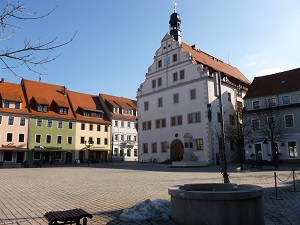 Das Rathaus von Dippoldiswalde